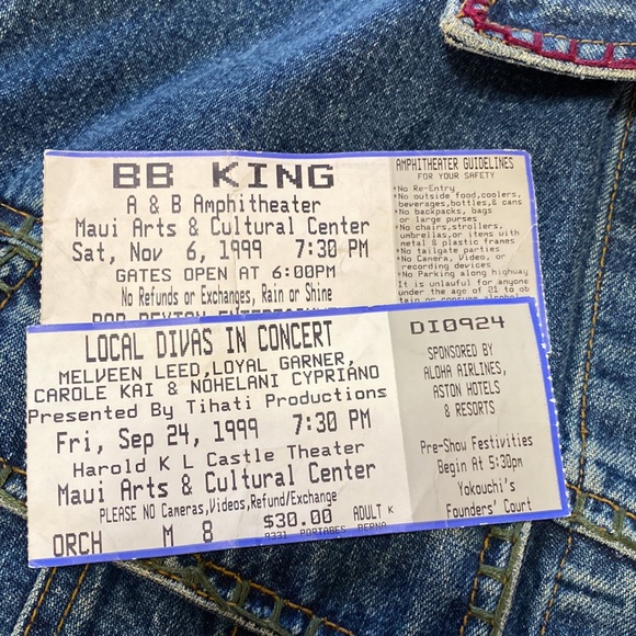 Vintage DKNY Jean Jacket size 8 - Picture 12 of 14